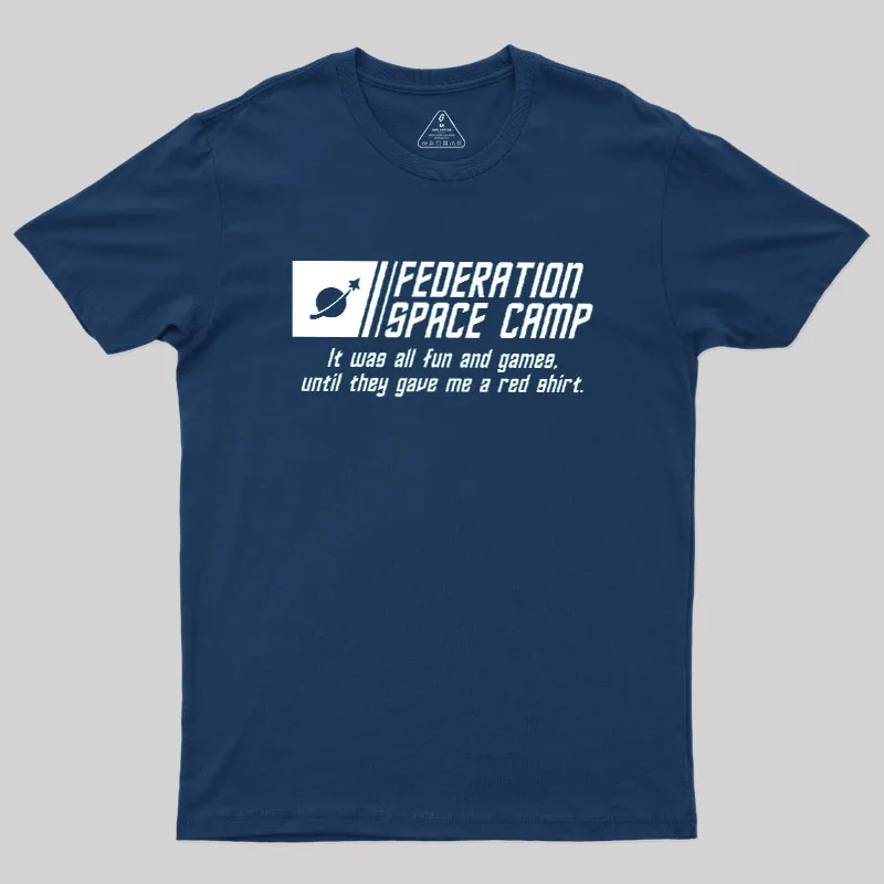 Federation Space Camp Geek T-Shirt