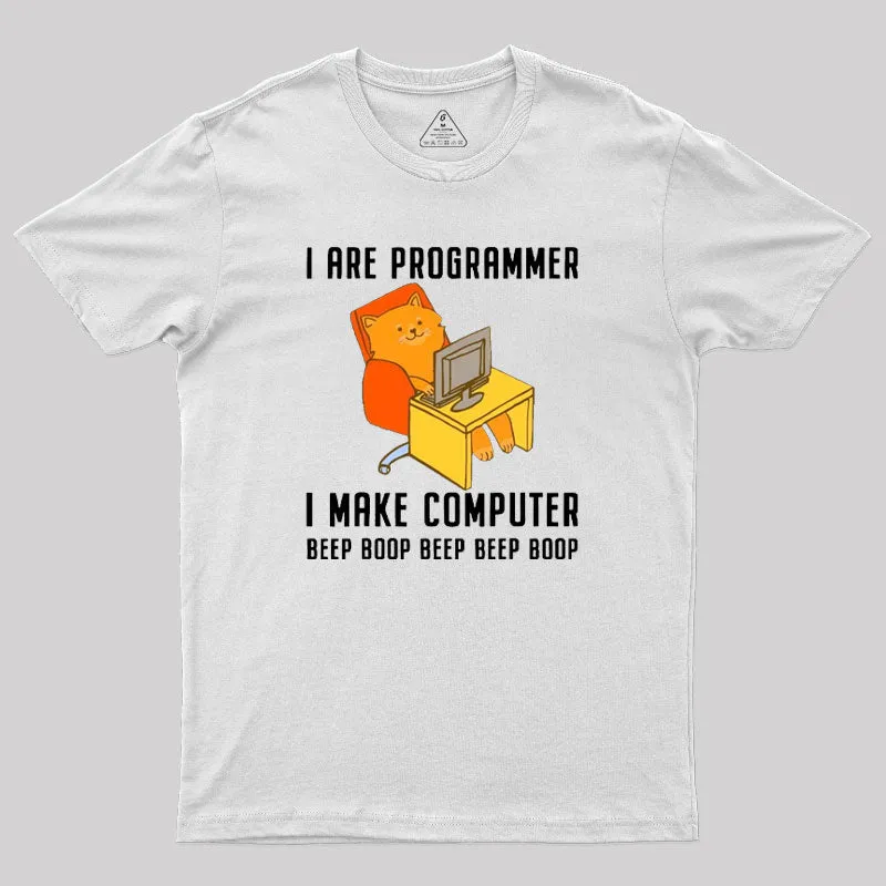 I Are Programmer Programming Geek T-Shirt - Image 11