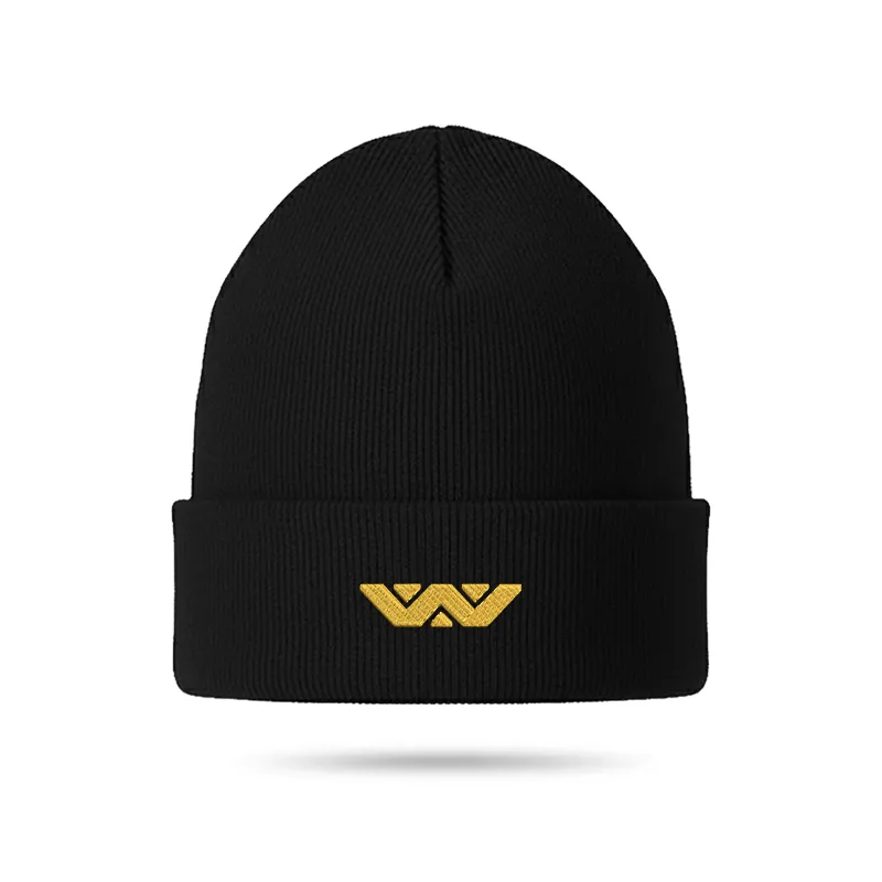Weyland Corp Geek Embroidered Beanie