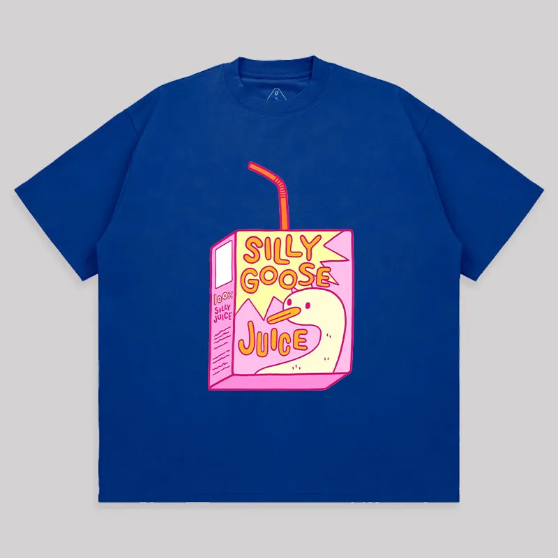 Silly Goose Juice Unisex Oversized T-shirt - Image 6