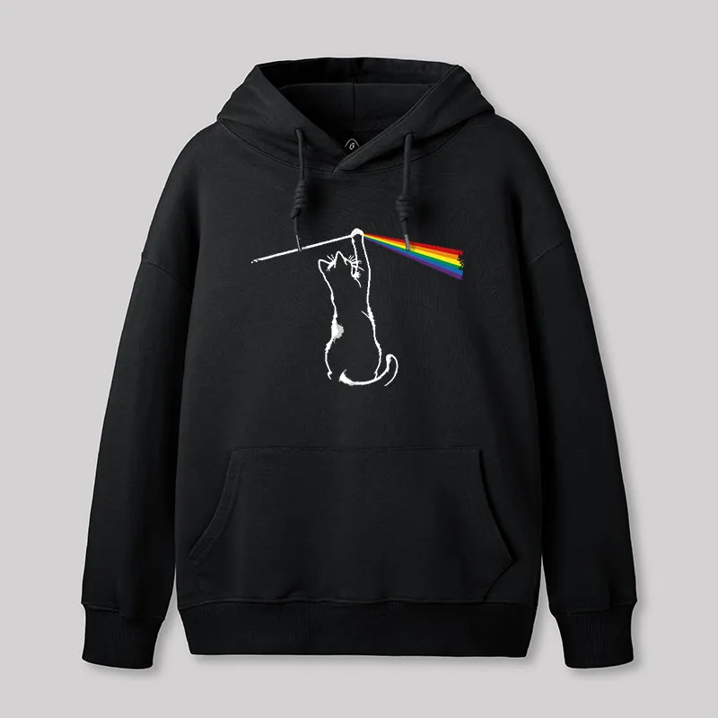 Funny Cat Geek Hoodie