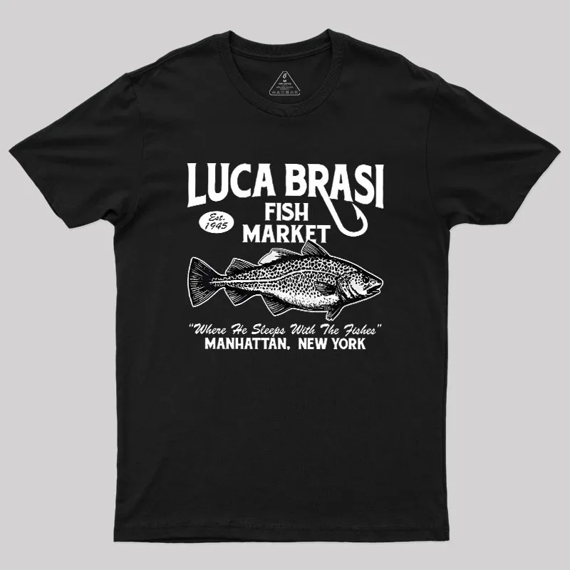 Luca Brasi Fishing Charters Geek T-Shirt