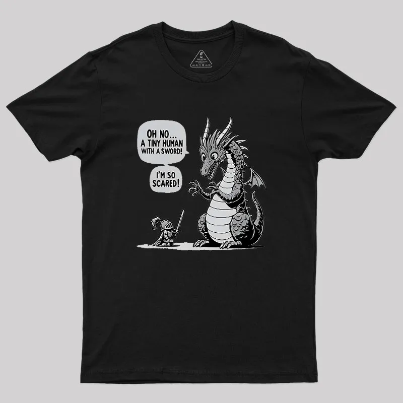 Sarcastic Dragon Geek T-Shirt