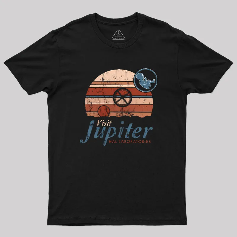 Retro Space Odyssey Geek T-Shirt