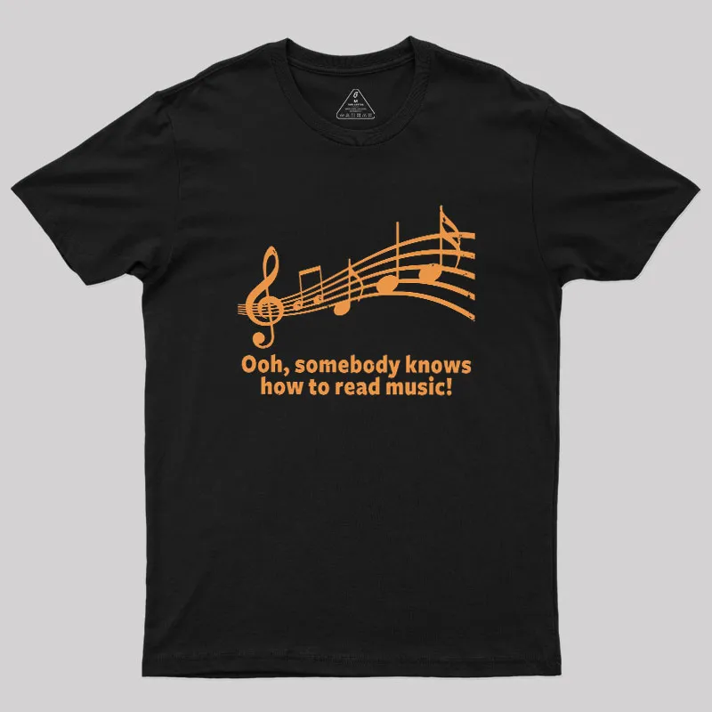 Funny Mocking Music Lover Slogan Geek T-Shirt