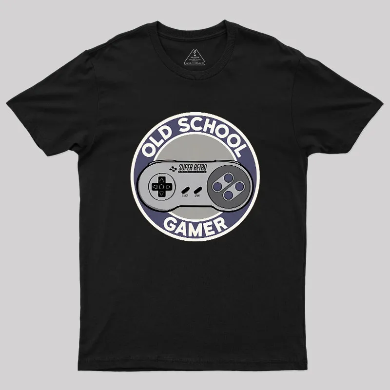 Old School Gamer 16 Bits Geek T-Shirt