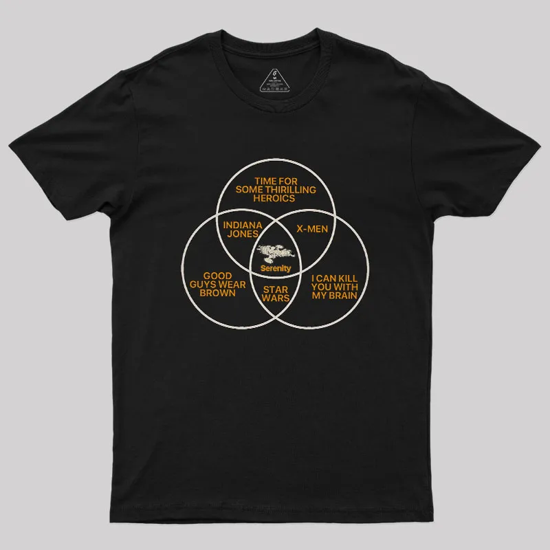 Serenity Diagram Geek T-Shirt