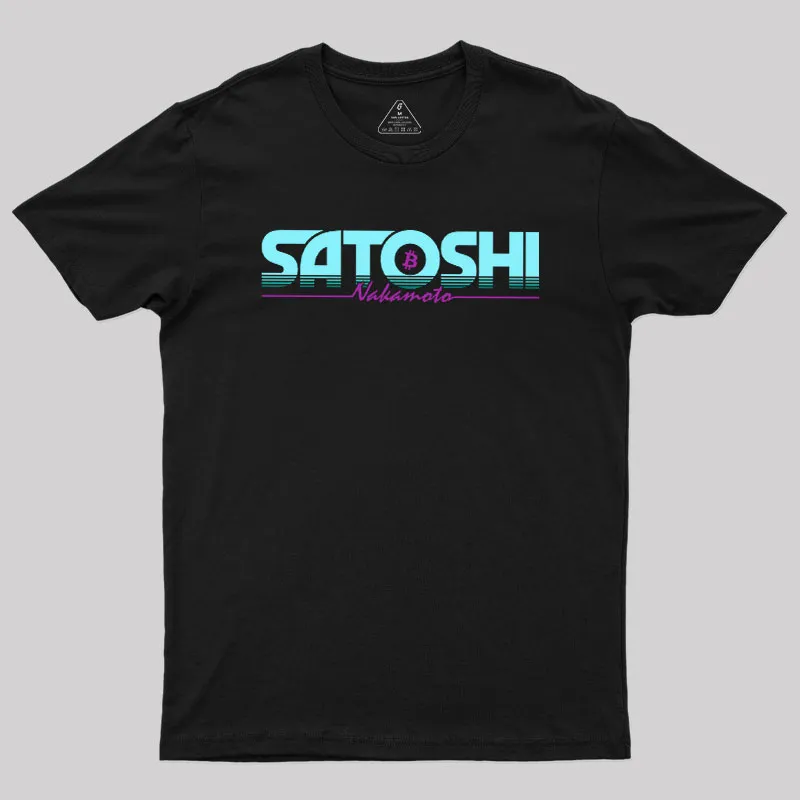 Satoshi Nakamoto Geek T-Shirt
