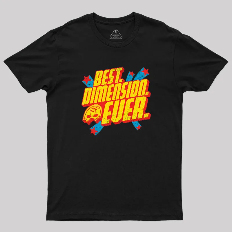 Alternative view of Peace Dimension Geek T-Shirt