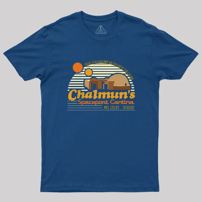 Chalmun's Spaceport Cantina Geek T-Shirt - Image 2
