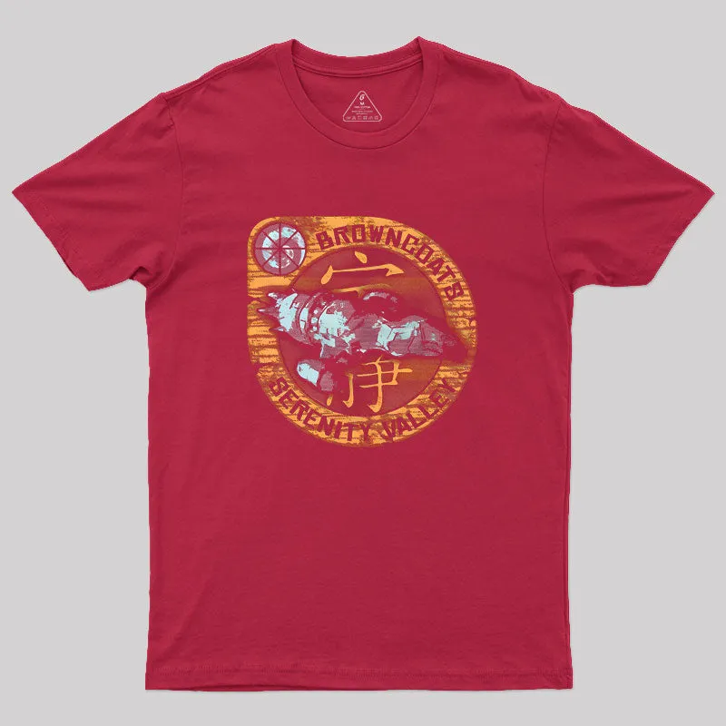 Vintage Serenity Firefly Geek T-Shirt - Image 4
