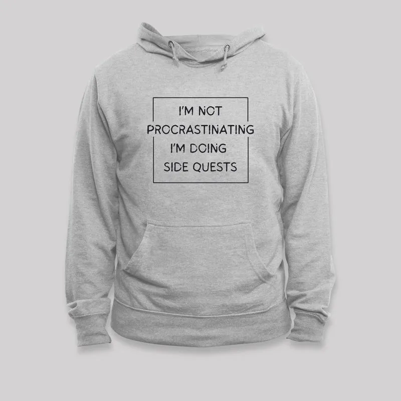 Nerd Humor Not Procrastinating Hoodie - Image 4