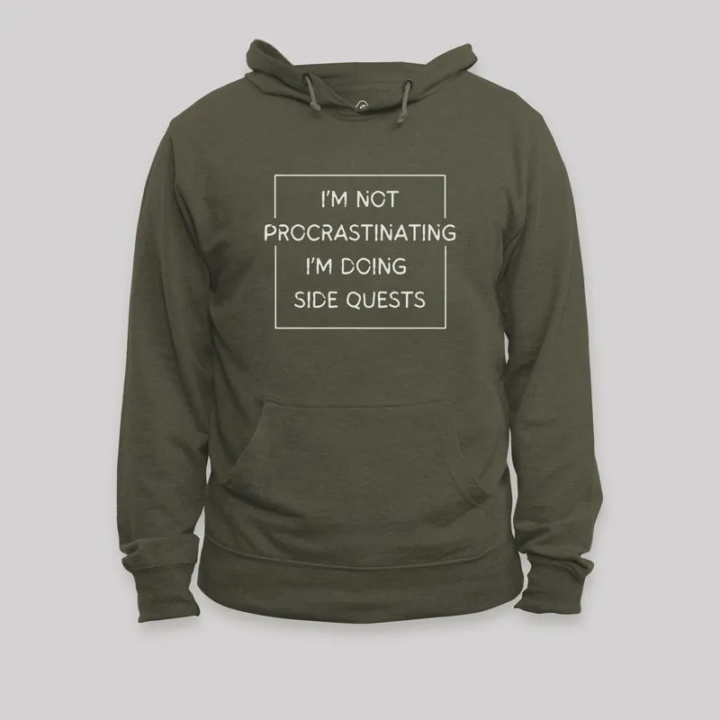 Nerd Humor Not Procrastinating Hoodie - Image 3