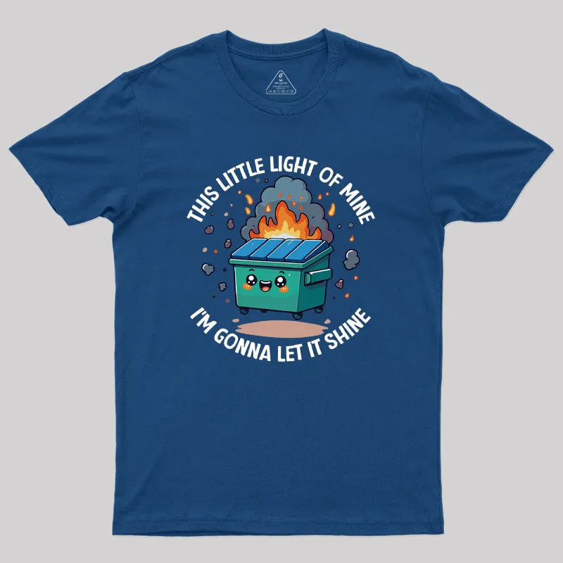 This Little Light Of Mine Geek T-Shirt - Image 2