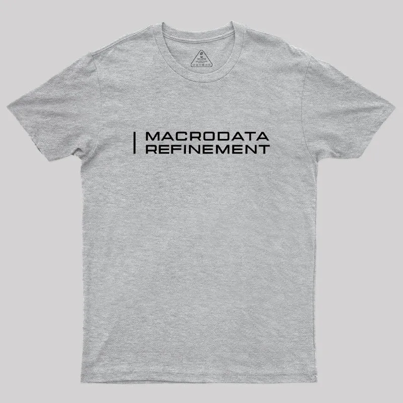 Macrodata Refinement Geek T-Shirt - Image 4