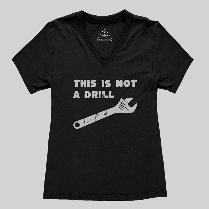 Doing It Live Women's V-Neck T-shirt