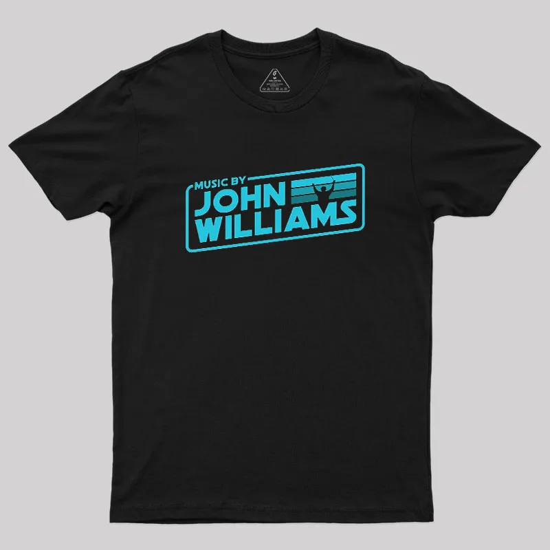 Music by John Williams Blue Shadow Geek T-Shirt