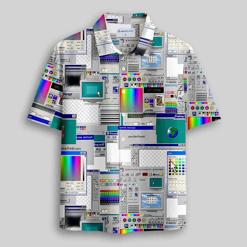 Tech Throwback Button Up Pocket Shirt