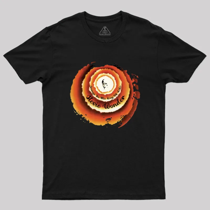Stevie Wonder Songs In The Key Of Life Geek T-Shirt
