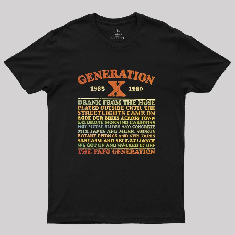 Gen X Summer Day Geek T-Shirt
