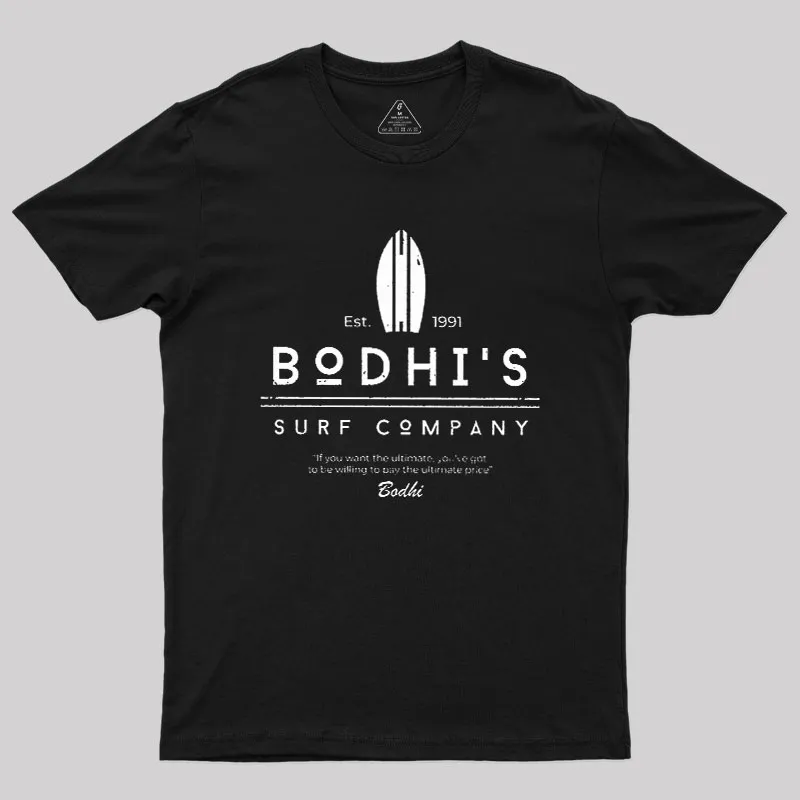Alternative view of Bodhi's Surf Company Est. 1991 Geek T-Shirt