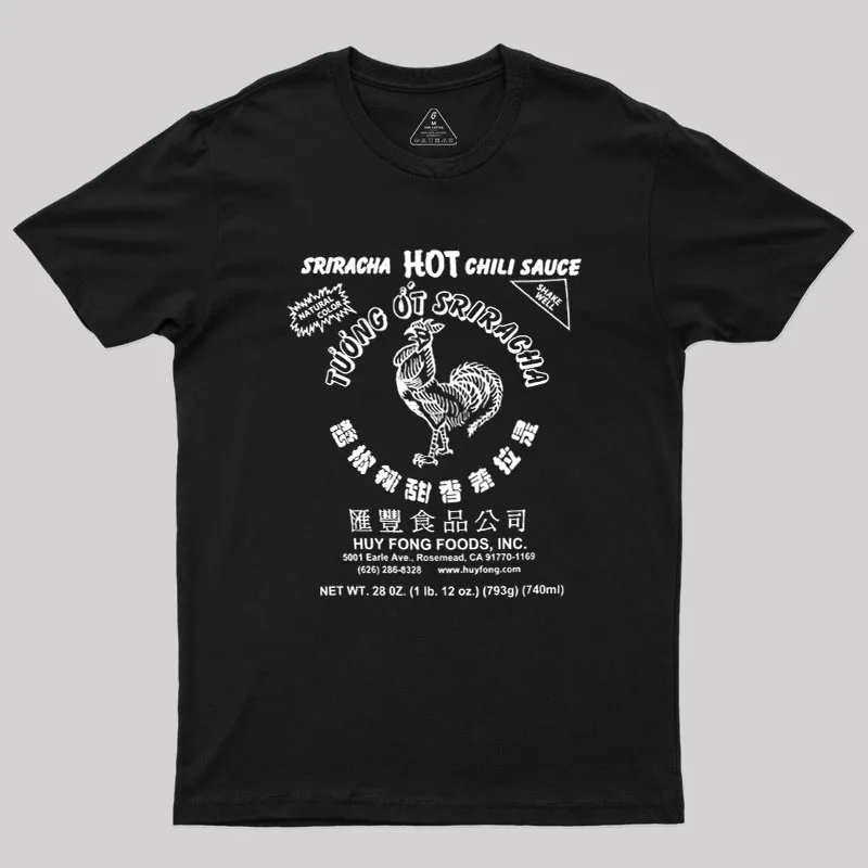 Spicy Rooster Geek T-Shirt - Image 3