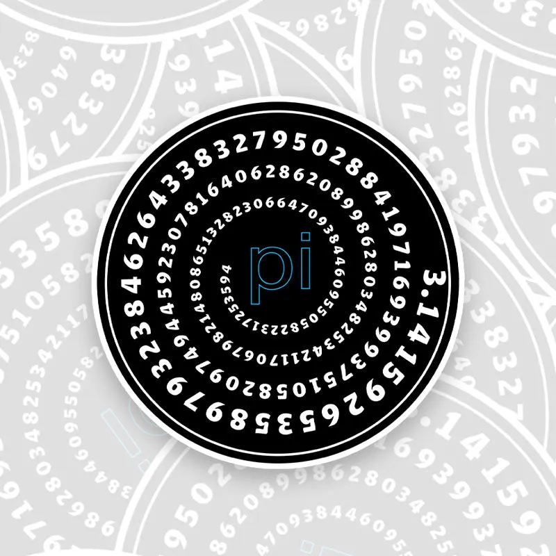 PI Geek Sticker