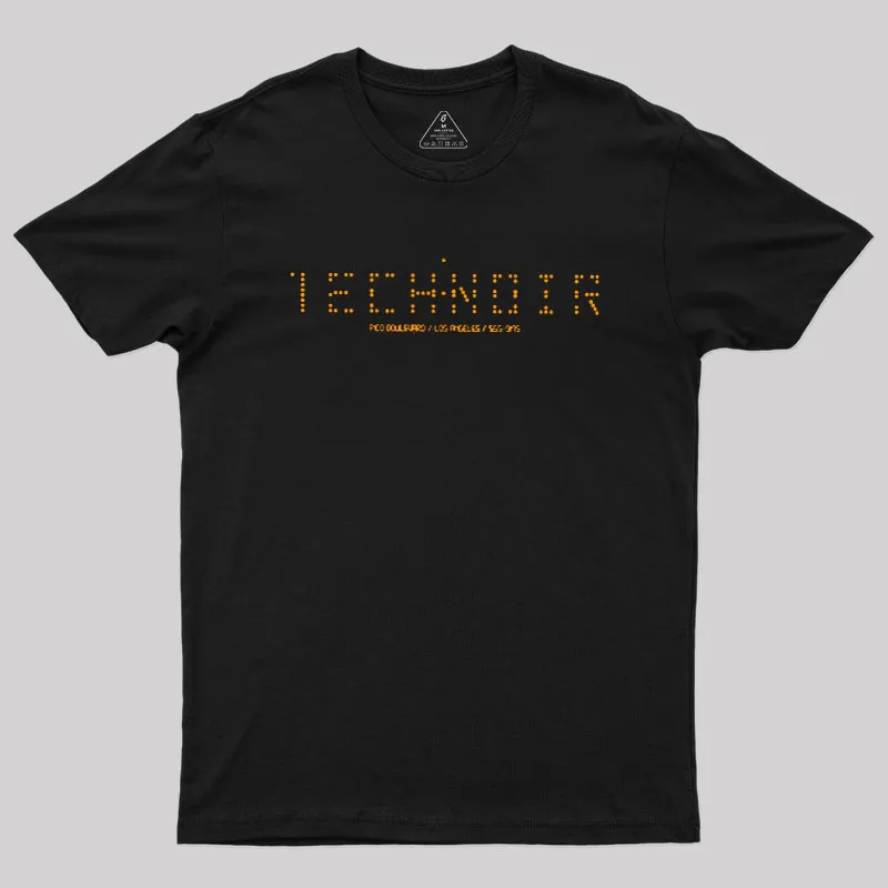 Terminator 1984 Tech Noir Club Geek T-Shirt