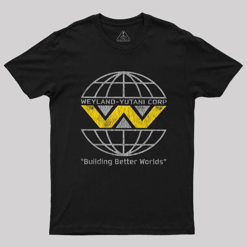Weyland Yutani Corp Worn Out Geek T-Shirt