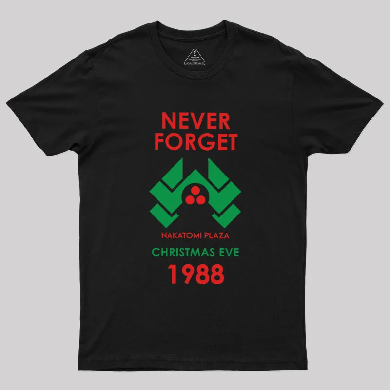 Never Forget 1988 Christmas Eve Geek T-Shirt