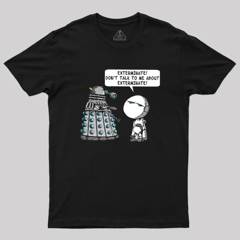 Dalek Adams Mashup Geek T-Shirt