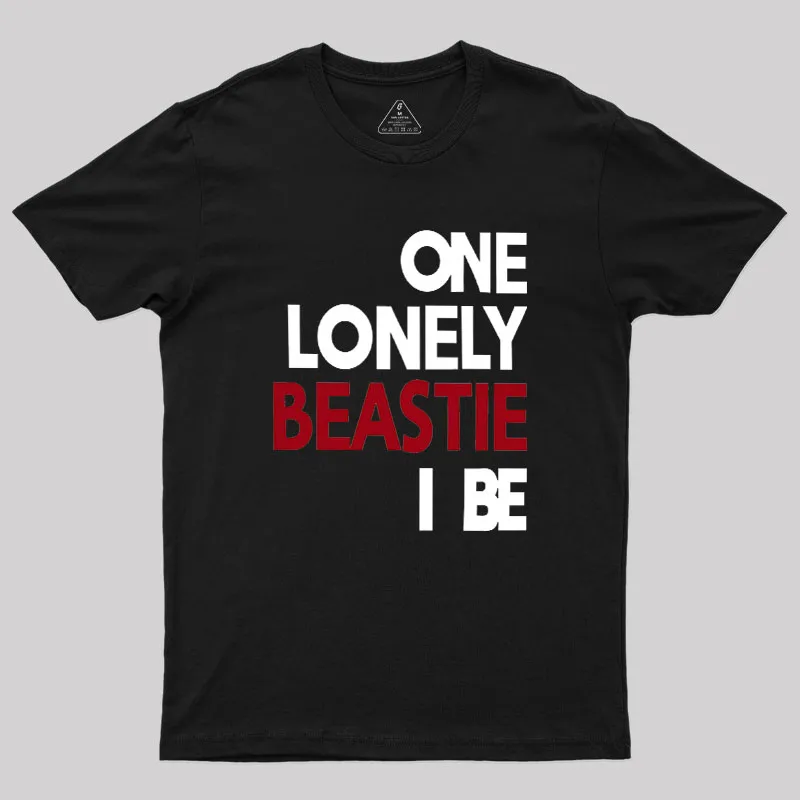 One Lonely Beastie I Be Geek T-Shirt