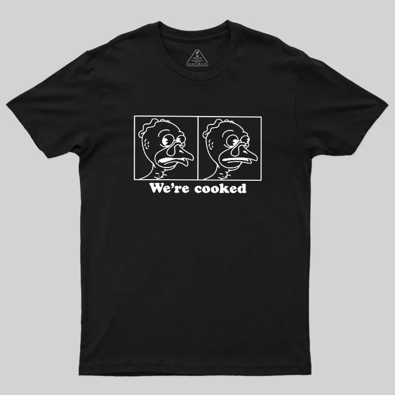 We're Cooked Turkey Geek T-Shirt - Image 4