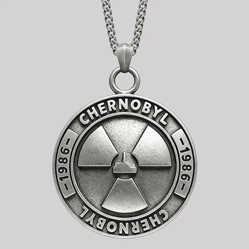 Chernobyl 1986 Geek Sculptural Necklace
