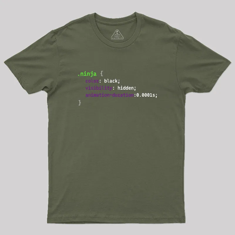 Ninja Code T-Shirt - Image 7