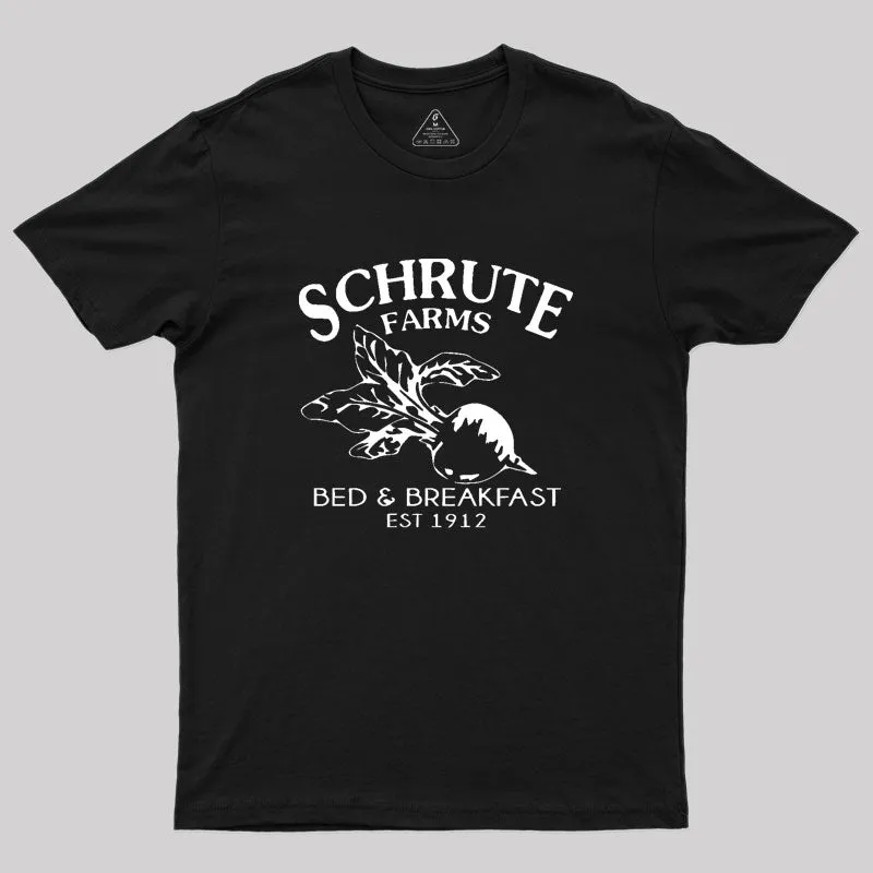 Schrute Farms Bed and Breakfast Geek T-Shirt