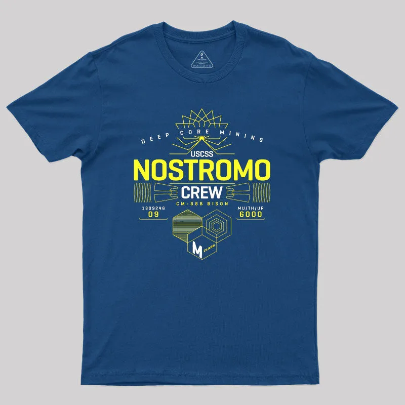 Deep Core Mining Nostromo Alien Geek T-Shirt
