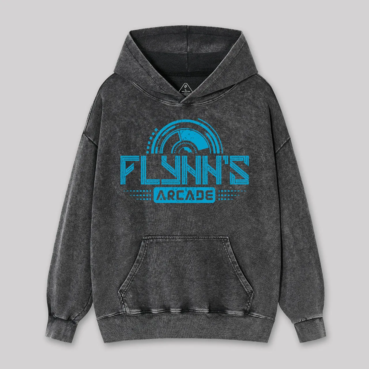 Alternative view of Flynn's Arcade Est 1982 Washed Hoodie