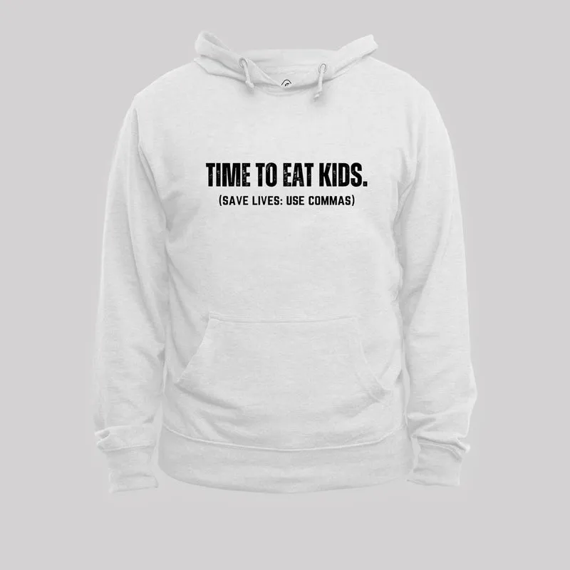Save Lives Use Commas Punctuation Geek Hoodie - Image 5