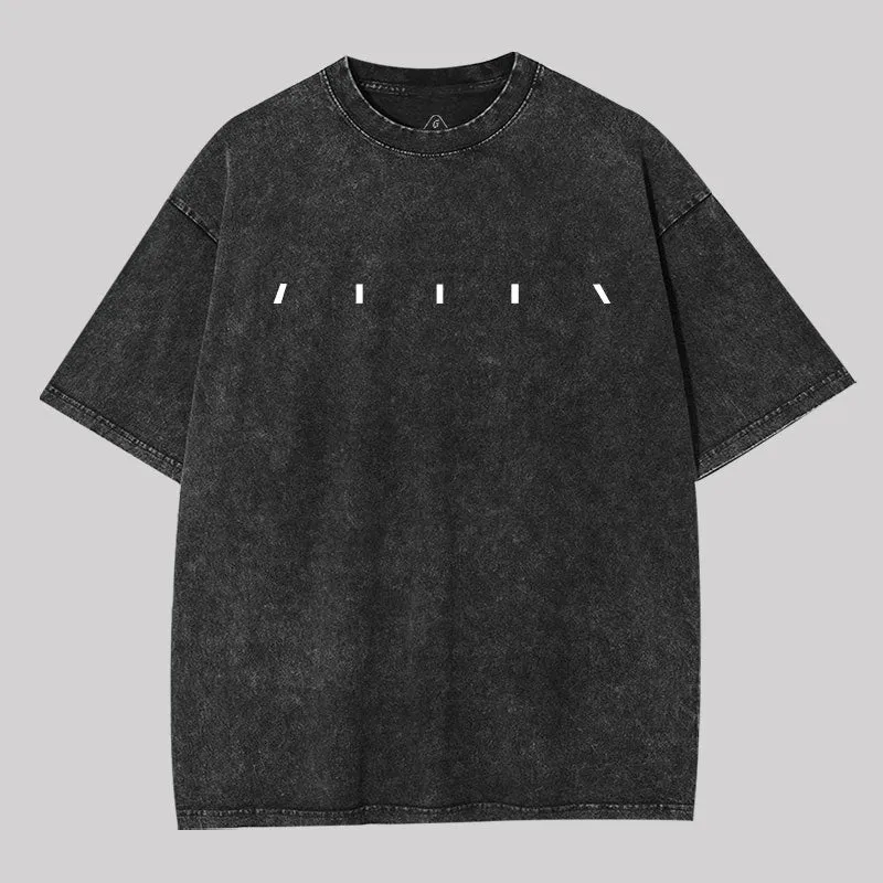 Alien Geek Washed T-shirt - Image 2