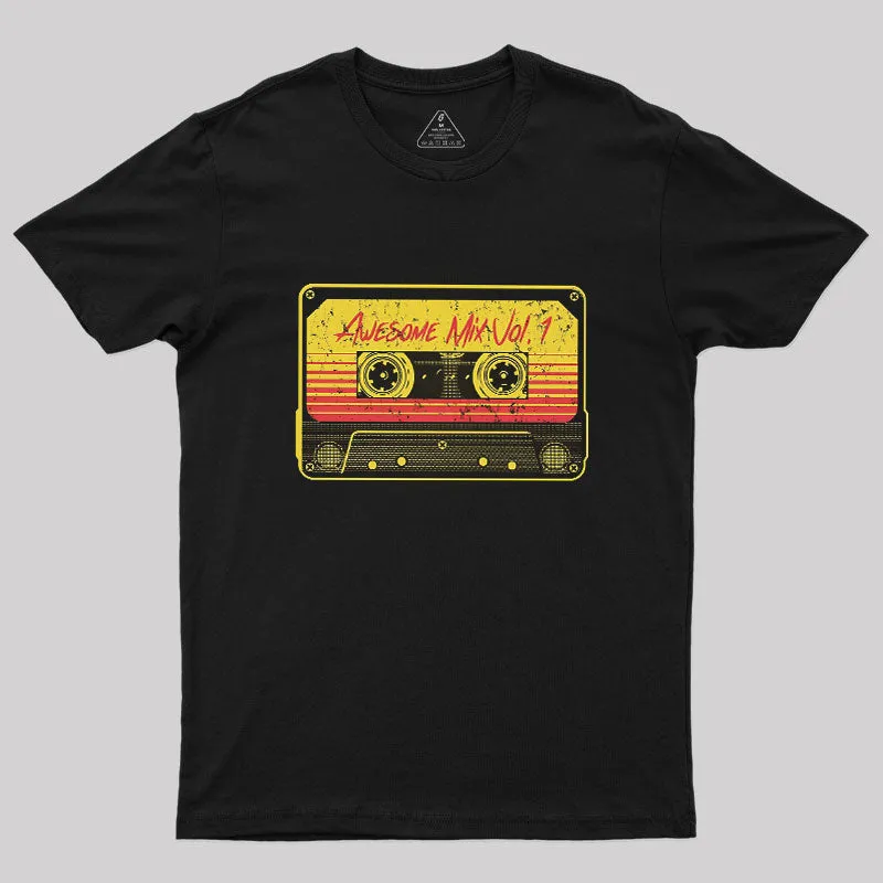 Awesome Mix Tape Vol 1 Geek T-Shirt
