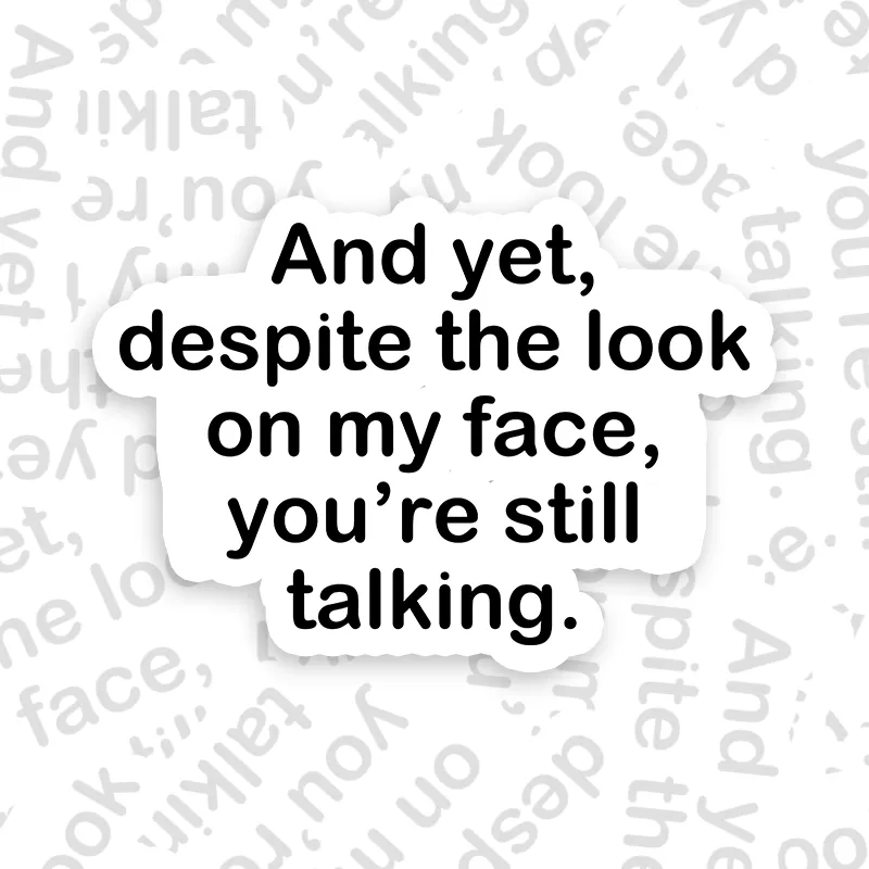 Funny Words Geek Sticker