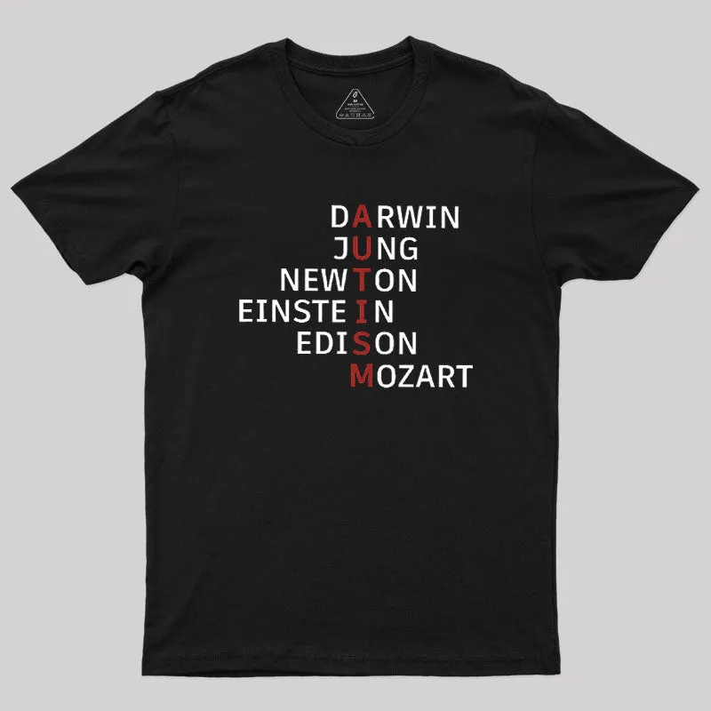 Autism And Genius: Different Ways Of Thinking Geek T-Shirt