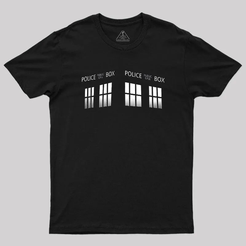 Alternative view of Time Box Scifi  Geek T-Shirt