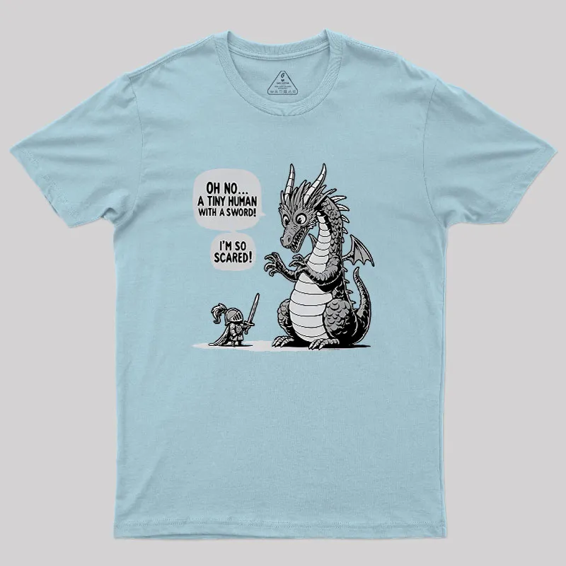 Sarcastic Dragon Geek T-Shirt - Image 10