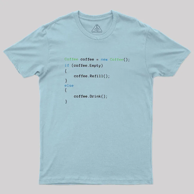 Coffee Coffee Geek T-Shirt - Image 8