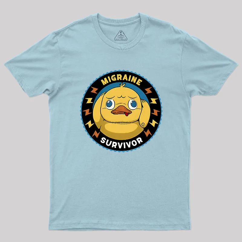 Migraine Survivor Geek T-Shirt - Image 10