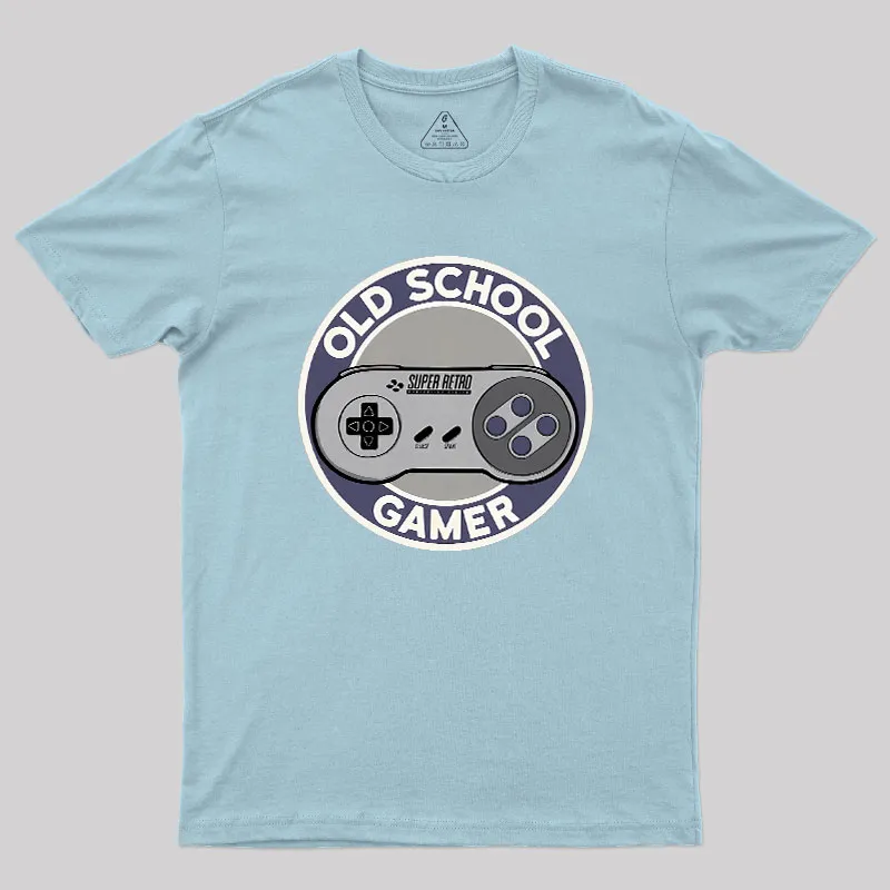 Old School Gamer 16 Bits Geek T-Shirt - Image 10