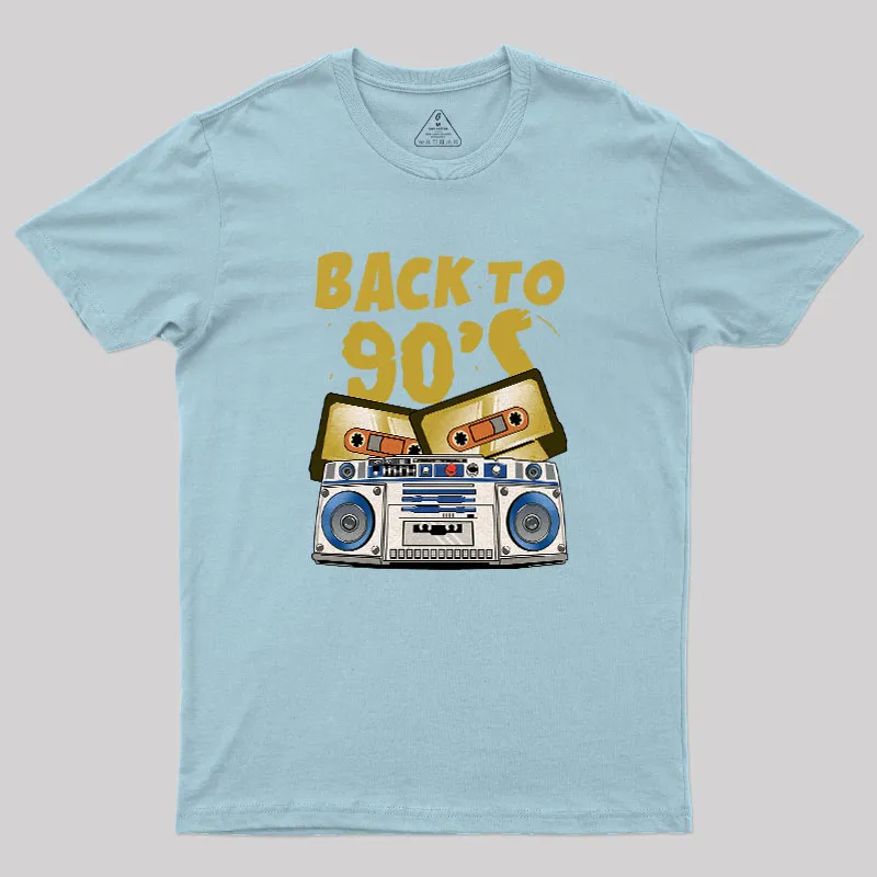 Back To 90s Geek T-Shirt - Image 7