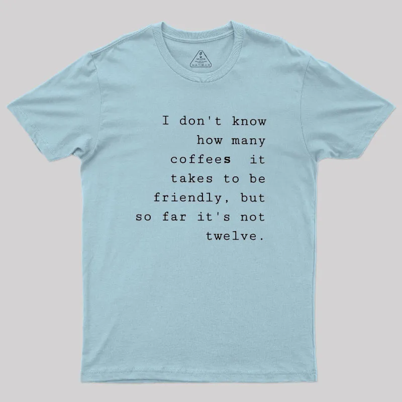 Coffee Demand Geek T-Shirt - Image 10
